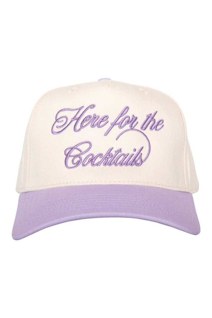 Here For the Cocktails Two-Toned Vintage Hat: Red and Tan