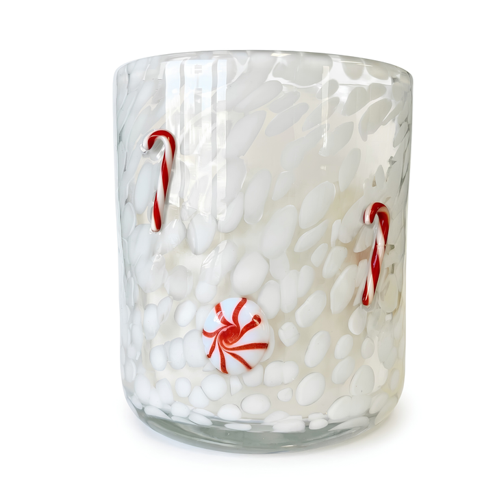 Peppermint & Candycane  12oz  Icon Candle