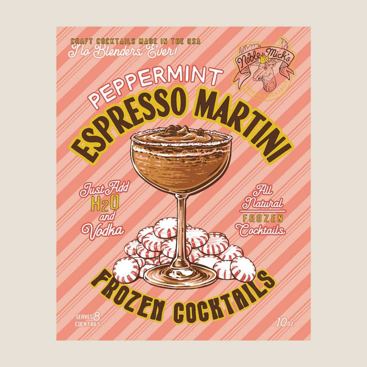 Peppermint Espresso Martini Frozen Cocktail
