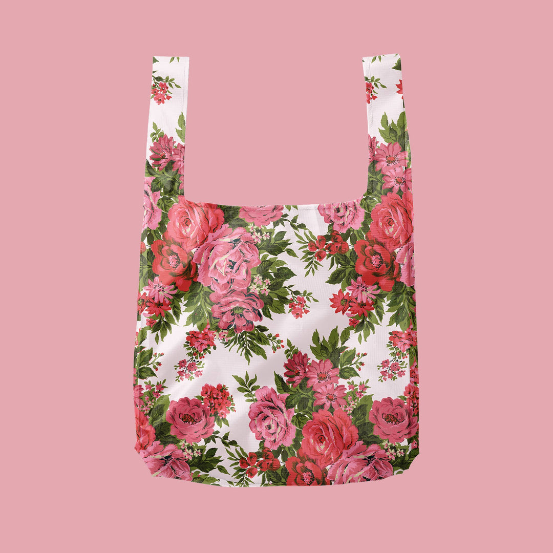 Garden Party Pink Reusable Bag