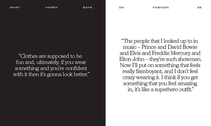What Harry Says