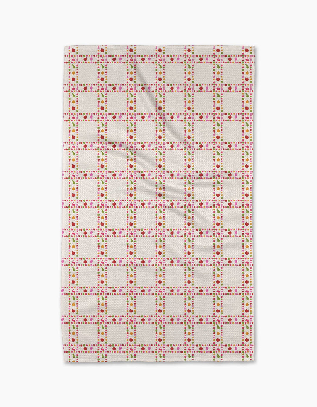 Fruits Plaid Tea Towel