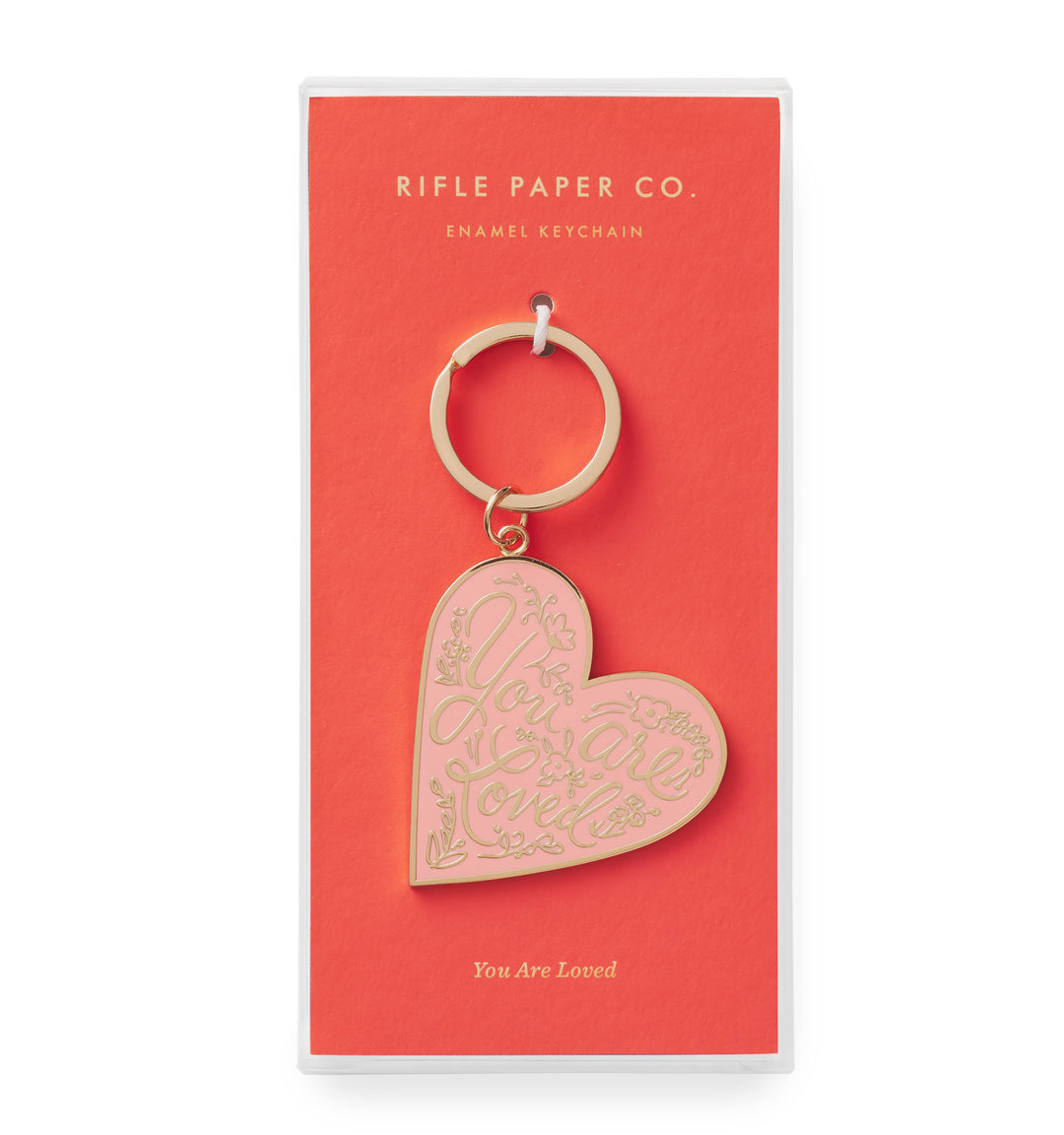You Are Loved Valentine's Day Keychain