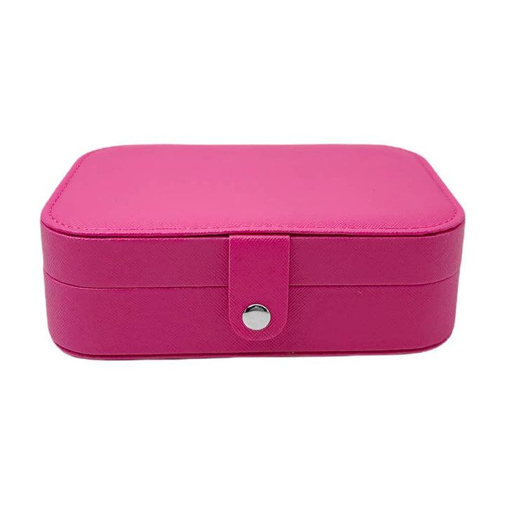 Faux Leather Portable Jewelry Box
: Ivory