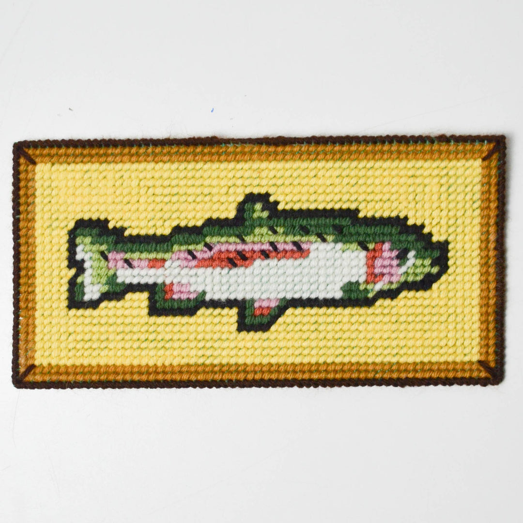 Rainbow Trout Needlepoint Kit
