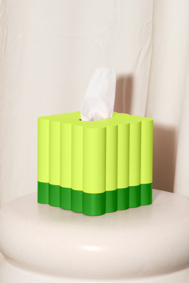 Light Pink Cloud Tissue Box Cover