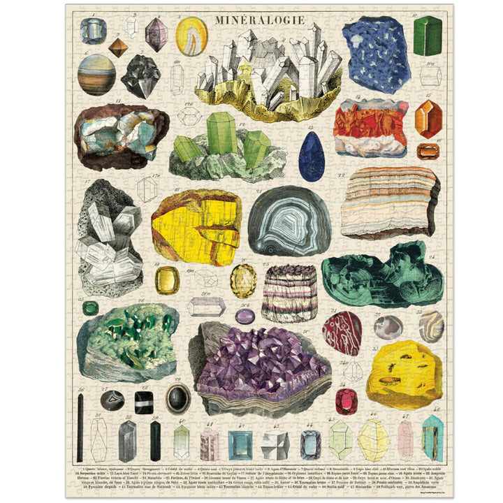 Mineralogie 1,000 Piece Puzzle