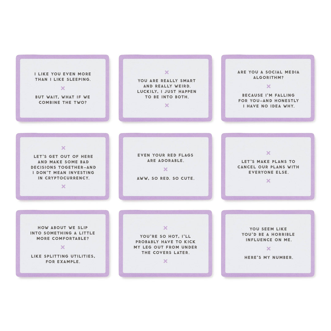 Brass Monkey Emergency Pick-up Lines Card Set