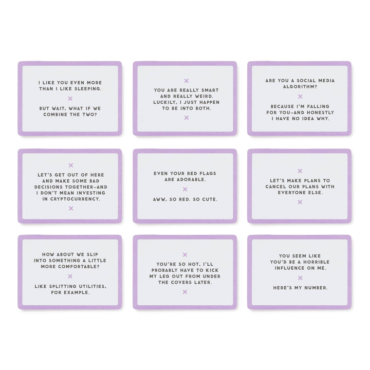 Brass Monkey Emergency Pick-up Lines Card Set