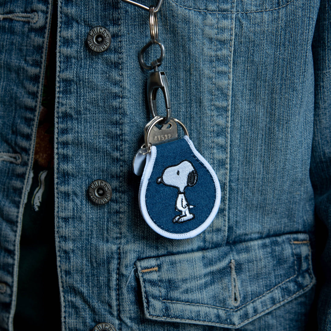 3P4 x Peanuts® - Snoopy Classic Patch Keychain