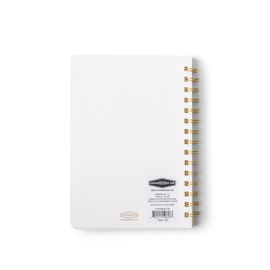 Twin Wire Journal - Small: Juniper / 6" X 8.25"