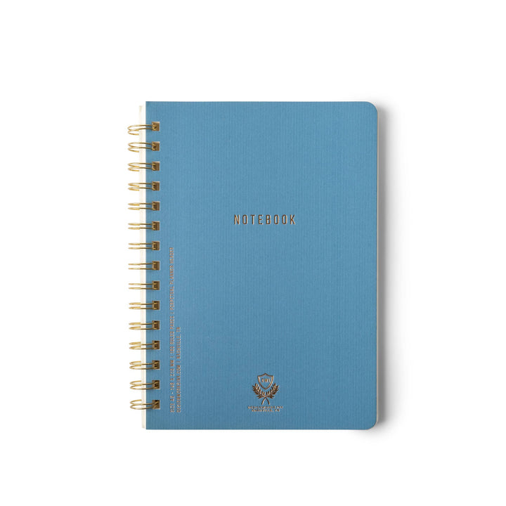 Twin Wire Journal - Small: Classic Blue / 6" X 8.25"