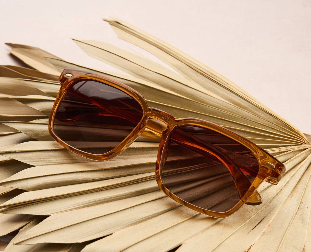 Shasta Sunglasses: Blue / No Correction / None