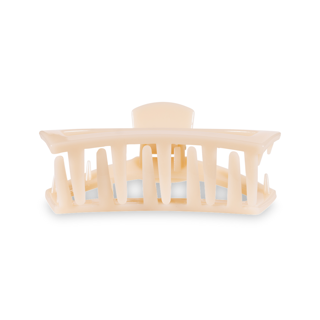 Open Hair Clip | Medium | Almond Beige
