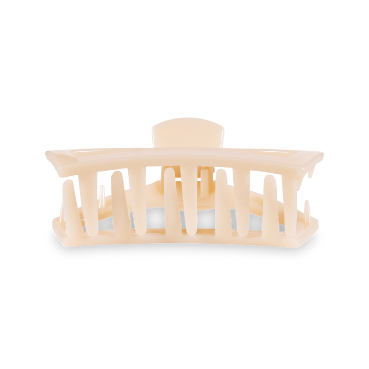 Open Hair Clip | Medium | Almond Beige