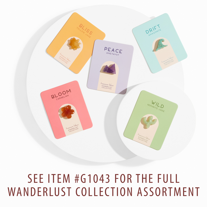 Yellow Jade Crystal Sun | Treasure Tokens: Wanderlust BLISS