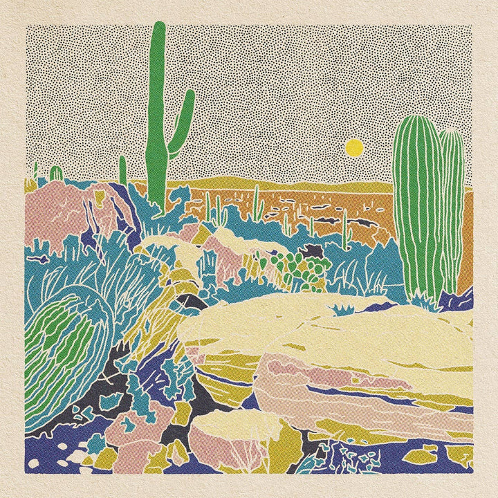 12"x12" Desert Mountain #33