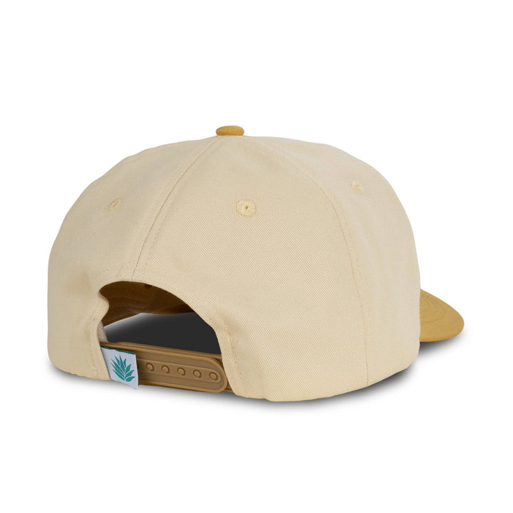 Armadillo Hat: Cream/Green