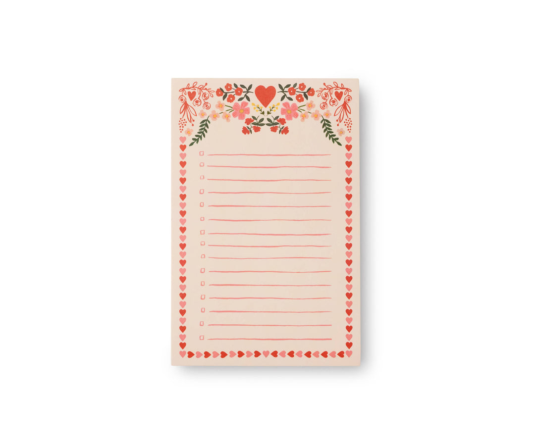 Juliet Valentine's Day Notepad