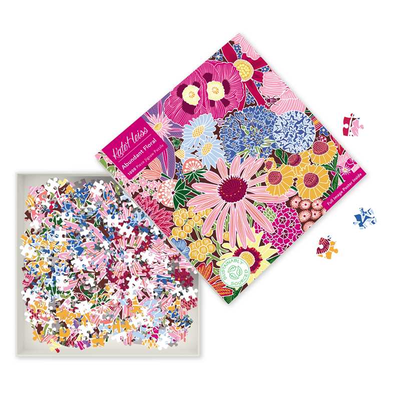 Kate Heiss Puzzle: Abundant Floral by
