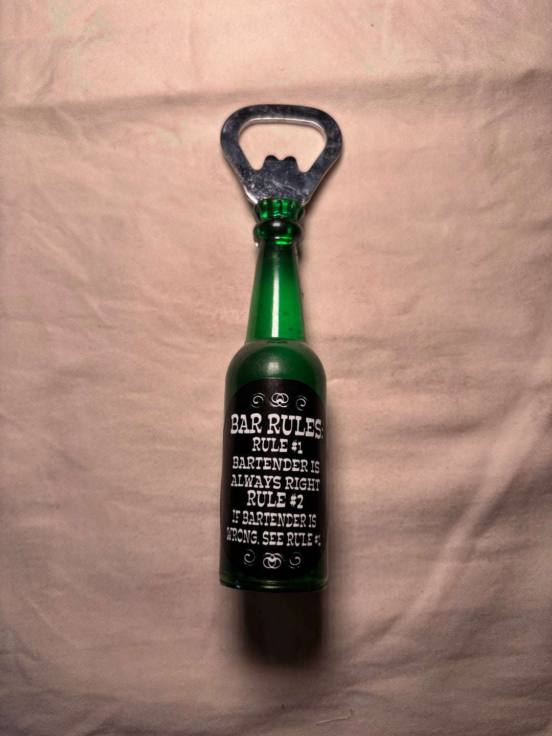 Beer Bottle Opener Magnet
