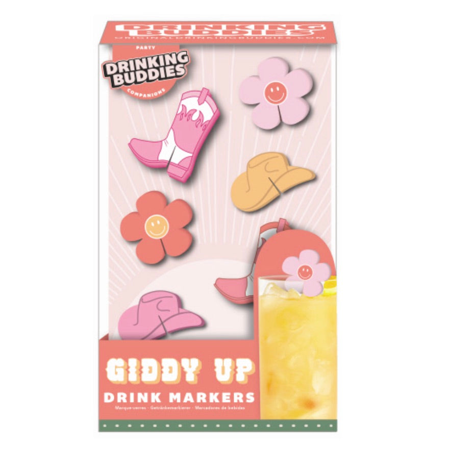 Disco Cowboy Hat Drink Markers
