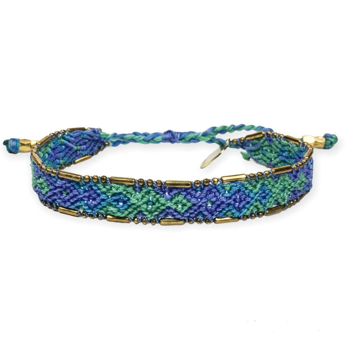 Lagoon Blue - Bali Friendship Bracelet