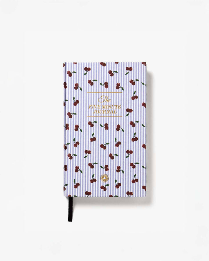 The Five Minute Journal Cherry Stripe | Exclusive Print
