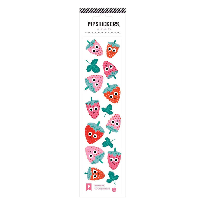 Googly Eyed Berry Goofy Sticker Sheet