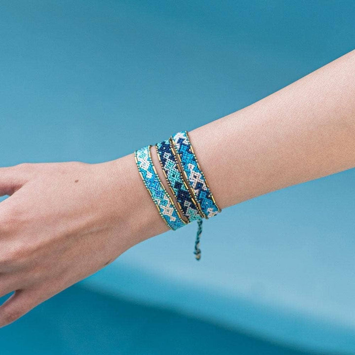 Ocean Foam - Bali Friendship Bracelet
