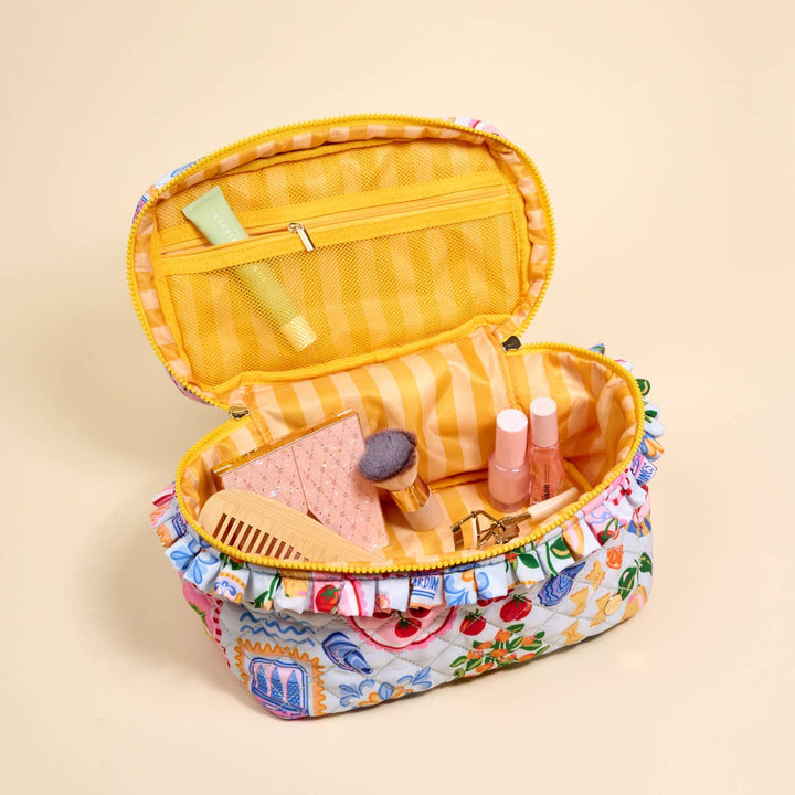 Glam & Go Quilted Cosmetic Bag–Ciao Bella