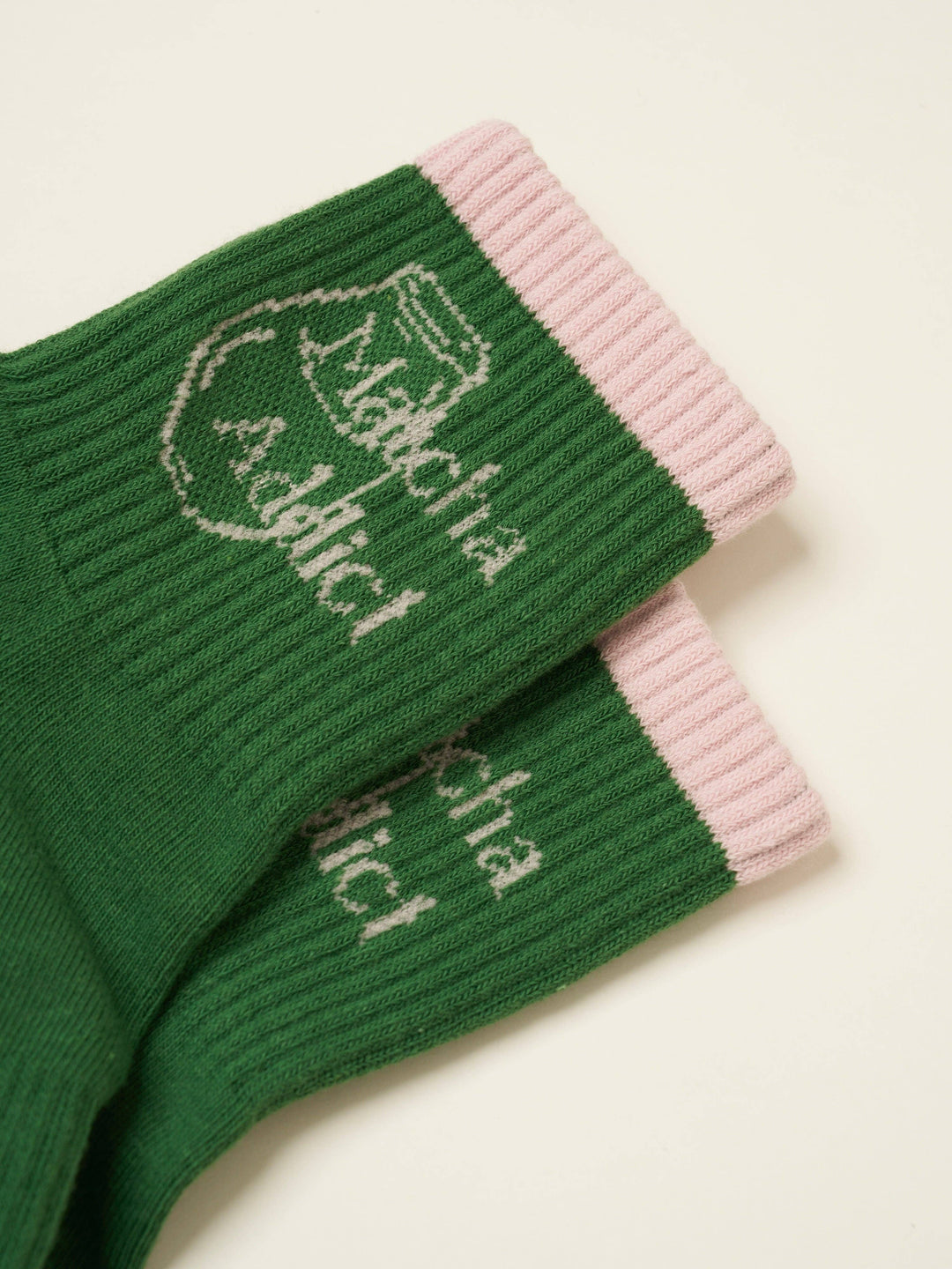 Matcha Addict Grip Sock
