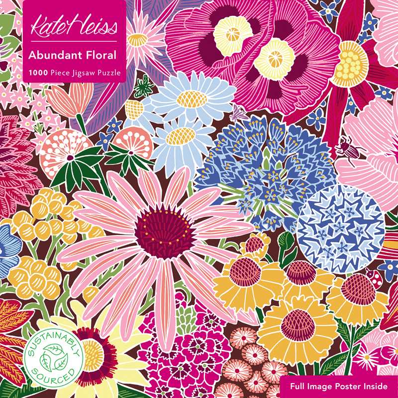 Kate Heiss Puzzle: Abundant Floral by