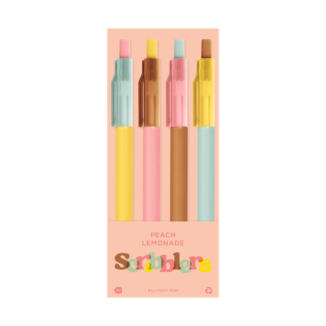 Banana Split Scribbler 4 Pack
