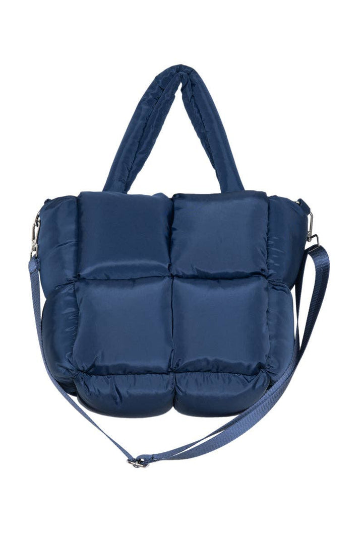 Navy Wholesale Mini Tote Purse: Navy
