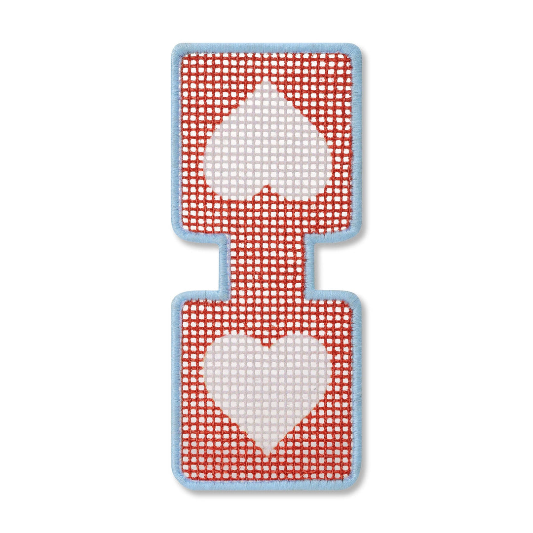 Needlepoint Keychain Kit - Heart