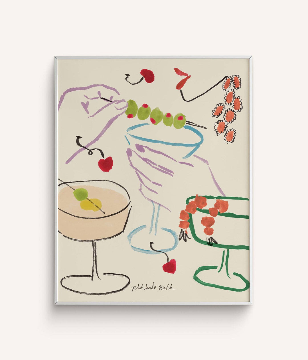 “Cosmopolitan Dreams” Art Print: 11 x 14
