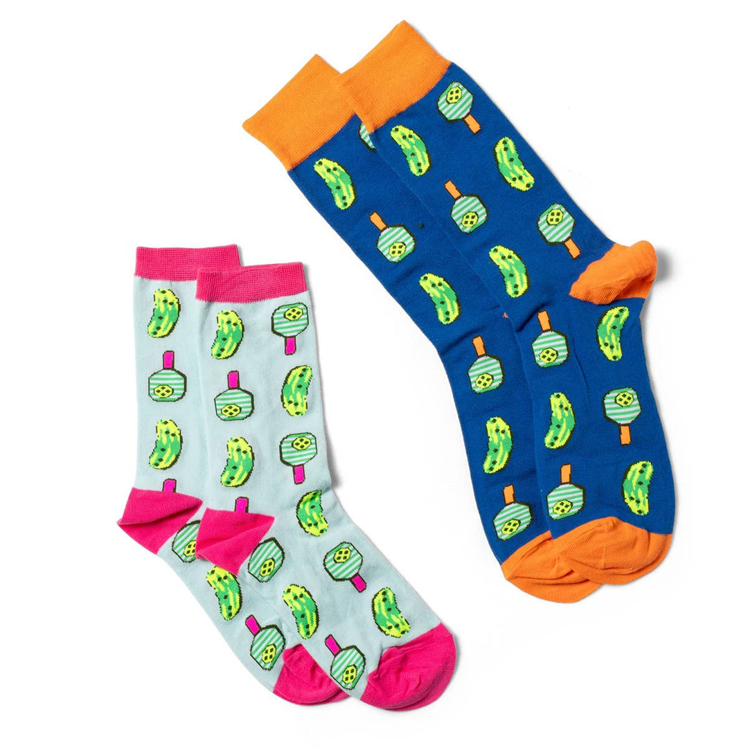 Pickleball - Large Crew Socks for Pickle Ball Lovers