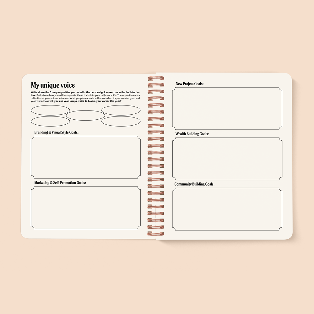 Rainbow Vision Undated Planner