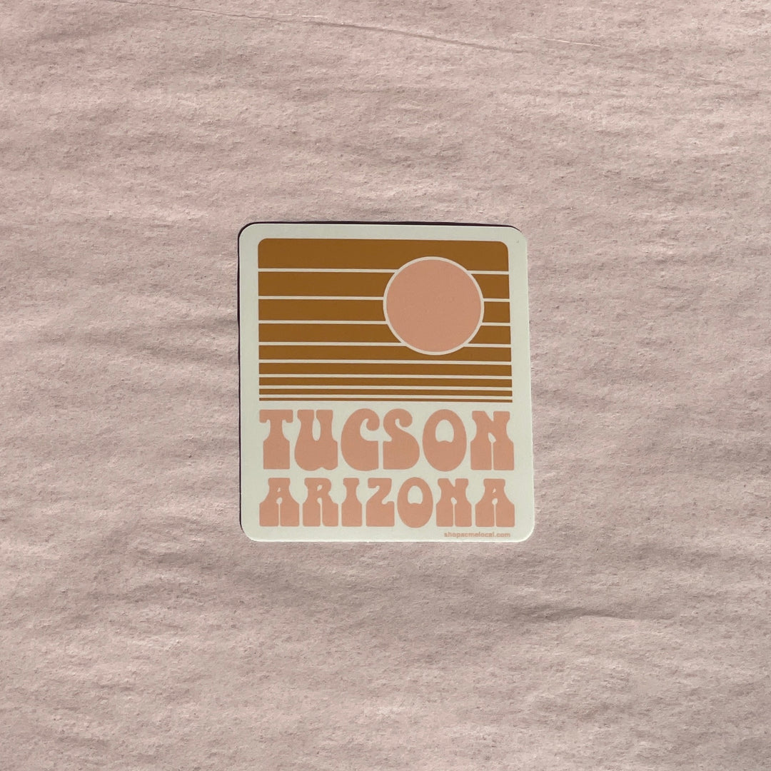 Tucson Hippie Sunset Sticker
