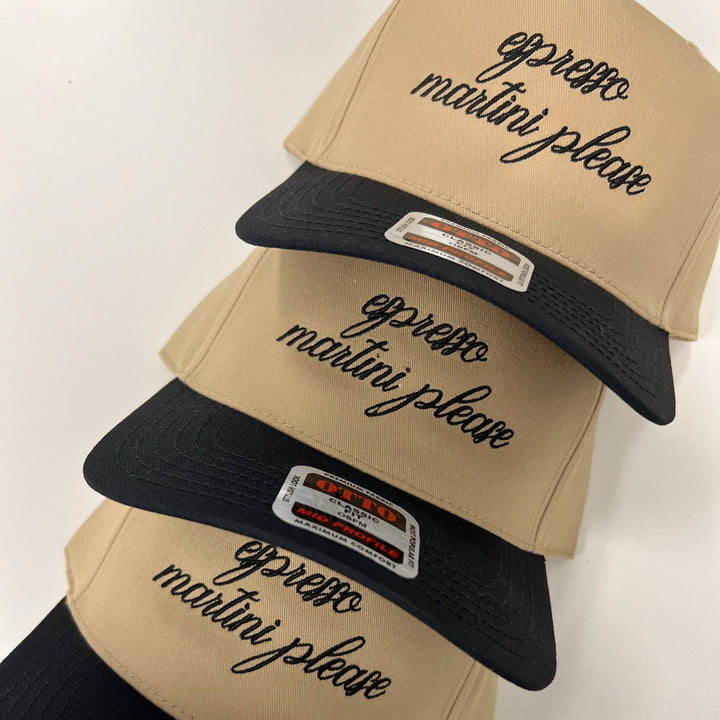 Espresso Martini Please -Embroidered Trucker