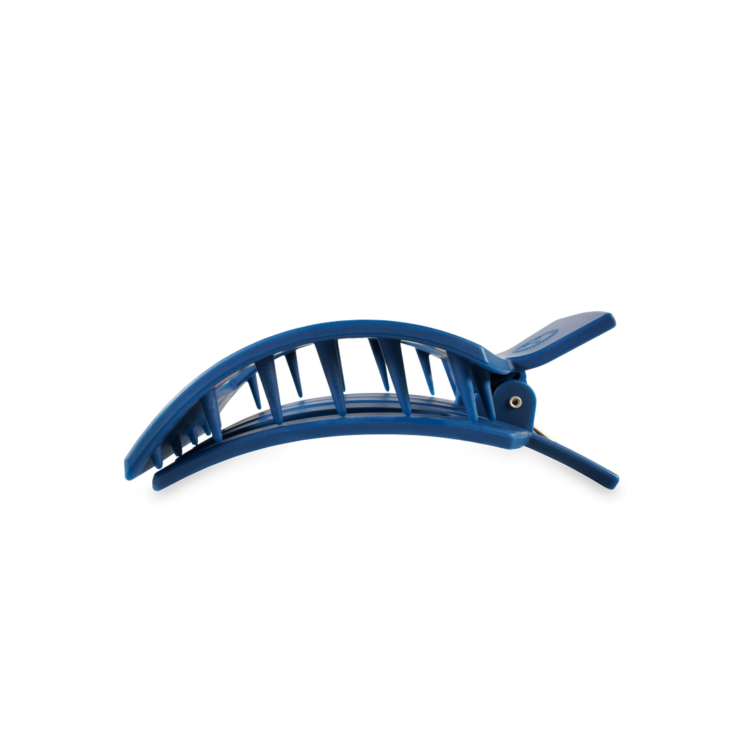 Medium Square Flat Hair Clip-Midnight Rain