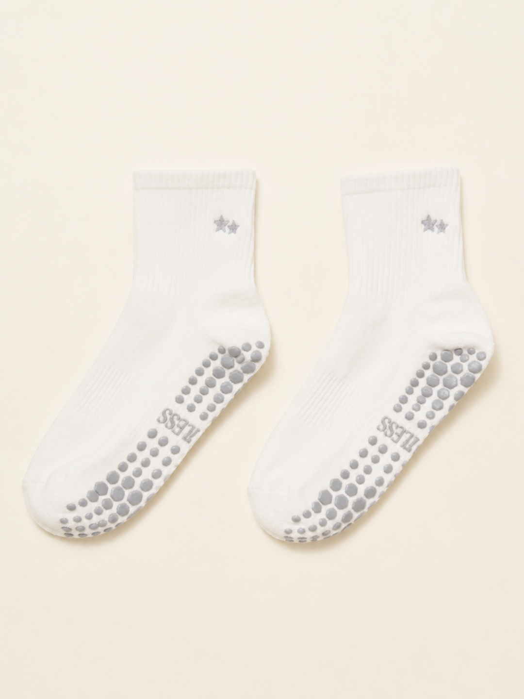 ⭐ Embroidery Star Grip Sock
