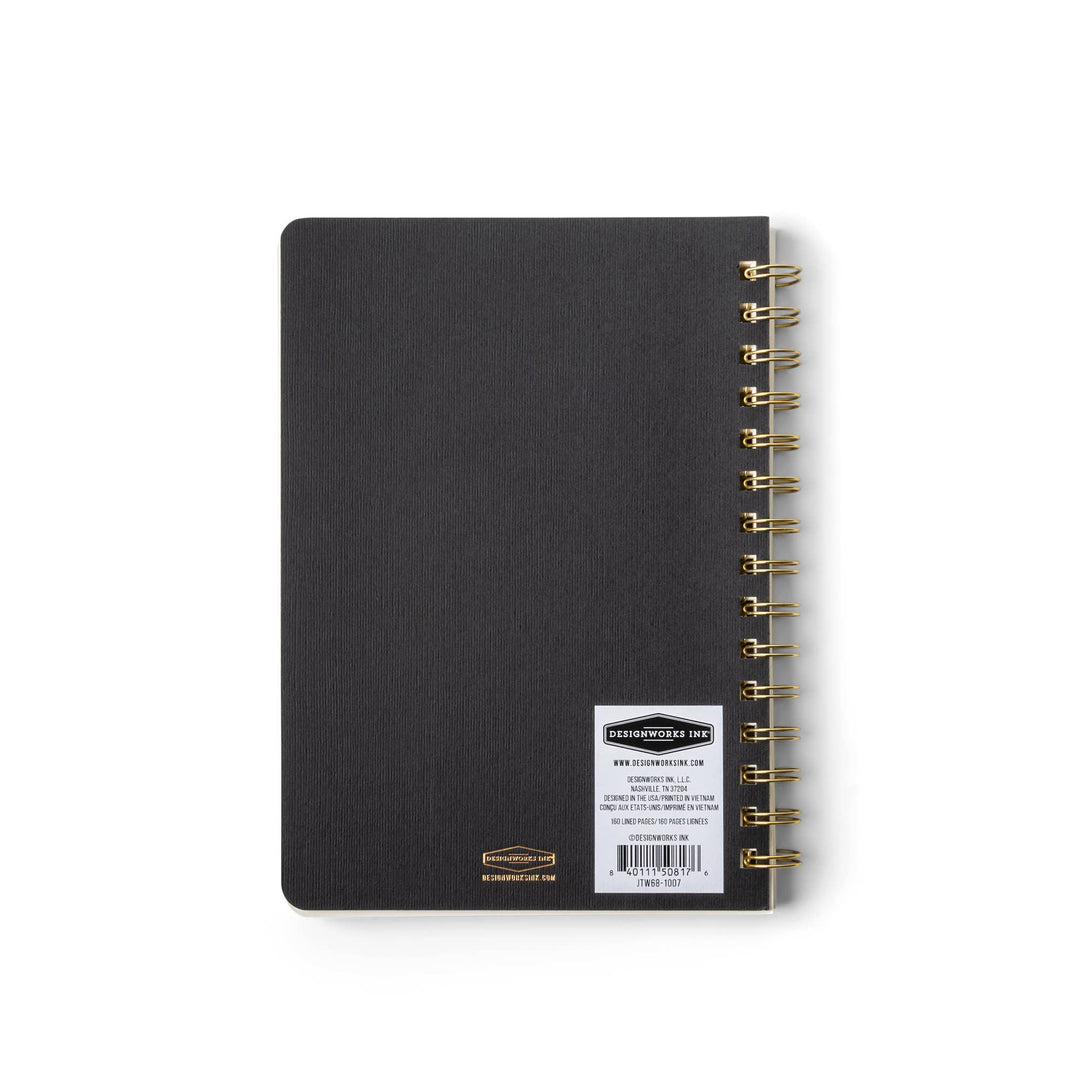Twin Wire Journal - Small: Ivory / 6" X 8.25"