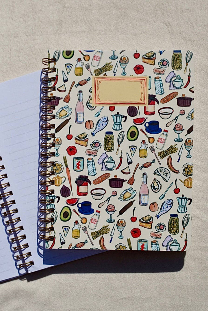 Kitchen Spiral Notebook: 50 pages