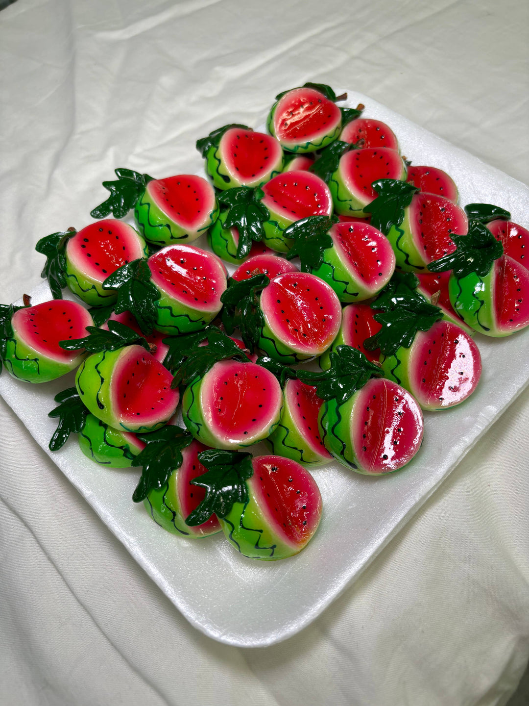Whole Watermelon Kitchen Magnet