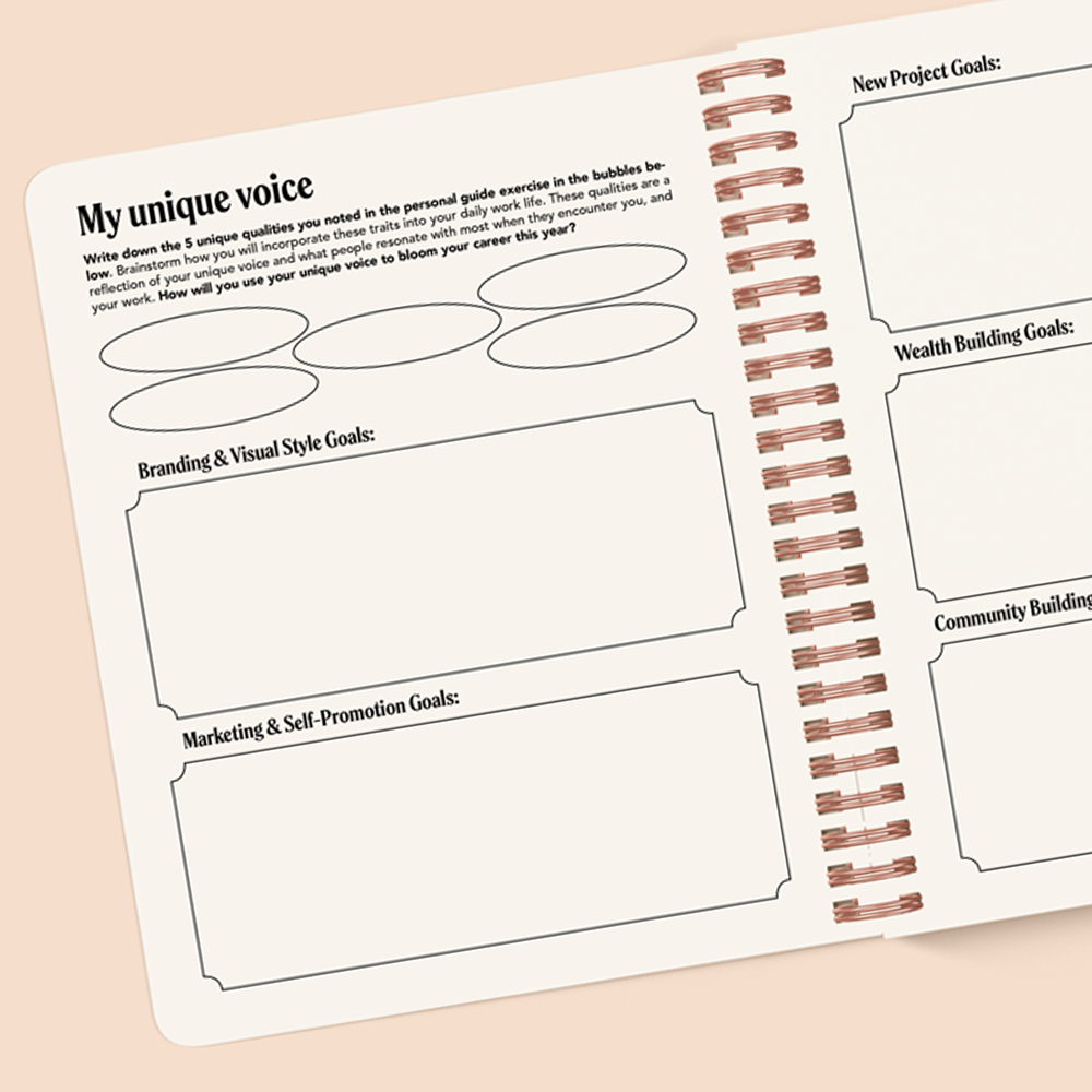 Rainbow Vision Undated Planner