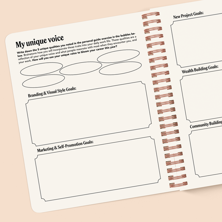 Rainbow Vision Undated Planner