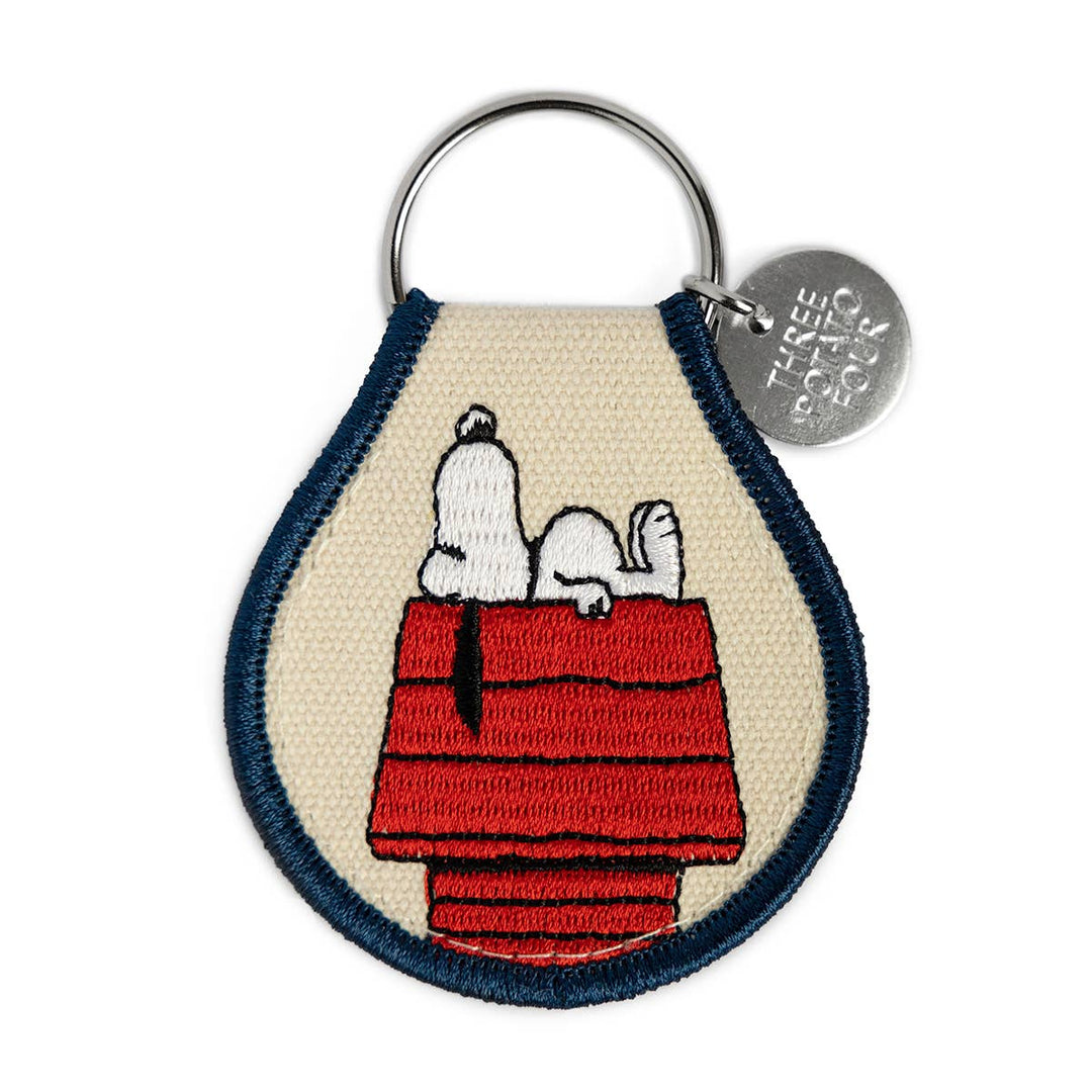 Snoopy Doghouse Patch Keychain - 3P4 x Peanuts®