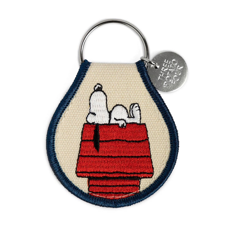 Snoopy Doghouse Patch Keychain - 3P4 x Peanuts®